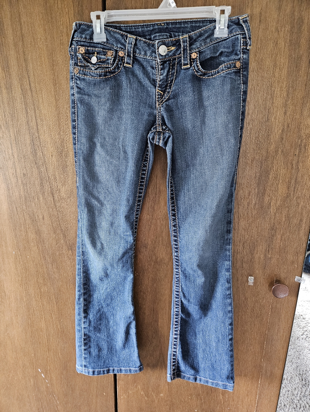 Vintage Y2k True Religion Low Rise Bootcut Jeans | 27 Short